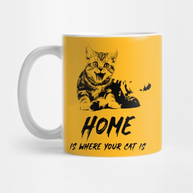 Home Is Where Your Cat Is by Naumovski